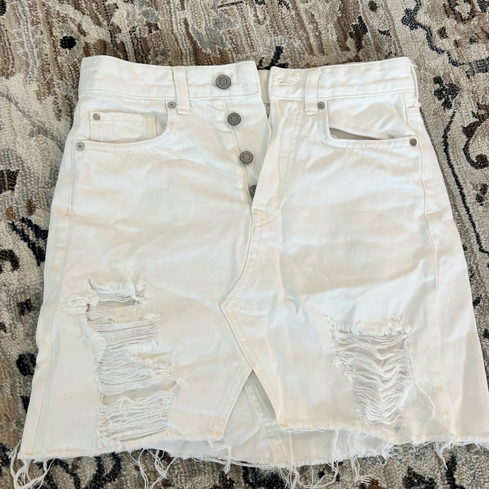 H & M DENIM SKIRT
